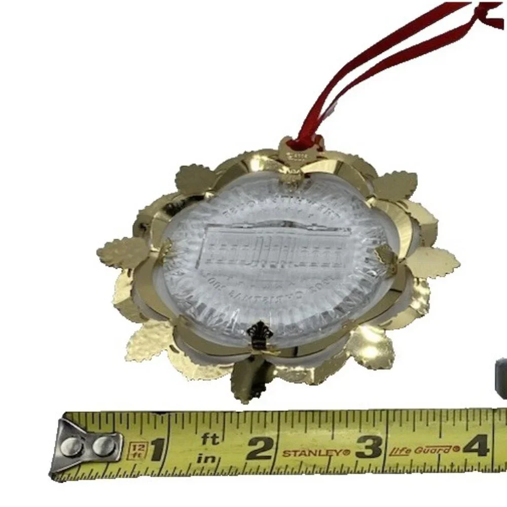 White House Historical Association Christmas Ornament 2002 Made in USA No box
